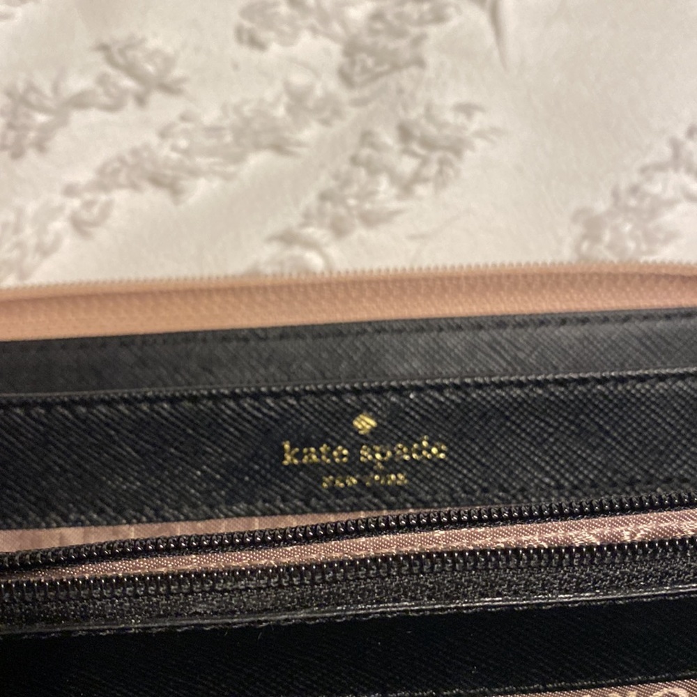 Kate Spade Rose Gold Glitter Wallet - Picture 12 of 12